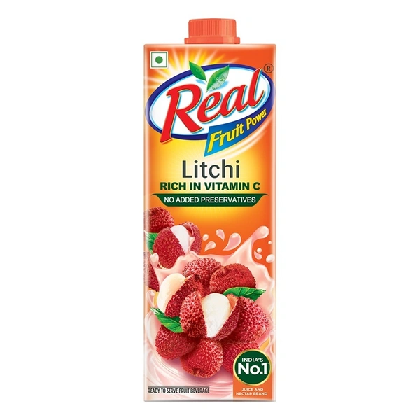 Real Fruit Power Litchi: 1 L - 1l