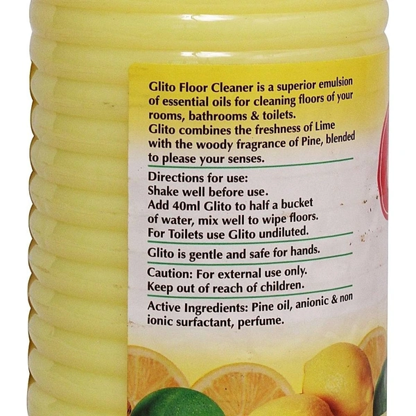 Glito Lime Perfumed Floor Cleaner: 1 L  - 1l
