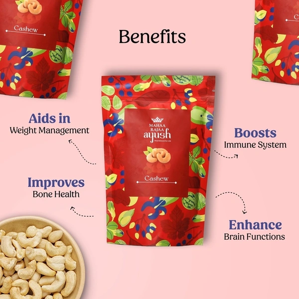 Mahaa Rajaa Ayush Cashew: 225 g - 225g