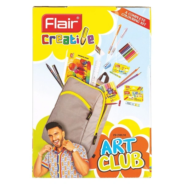  Flair  Flair Creative Art Club Kit Bag: 1 Unit - 1 Unit