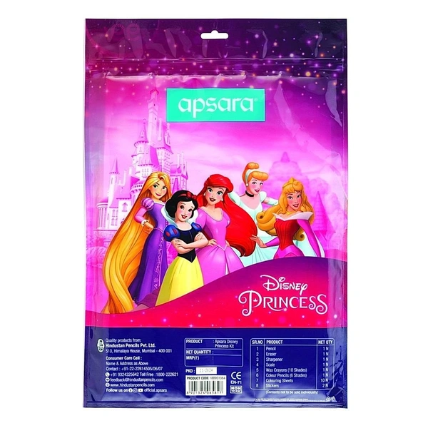  Apsara Disney Princess Stationery Kit By Apsara: 1 Unit - 1 Unit