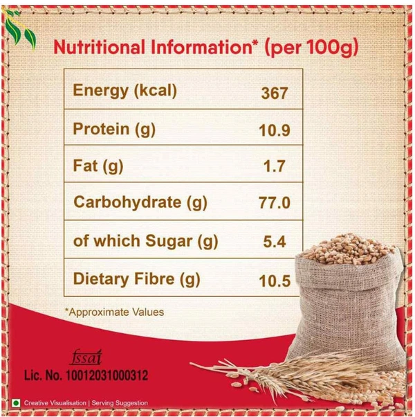 Aashirvaad Superior Whole Wheat MP Atta  - 1kg