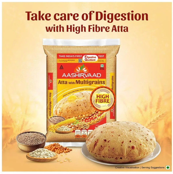 Aashirvaad Multigrains Atta  - 10kg