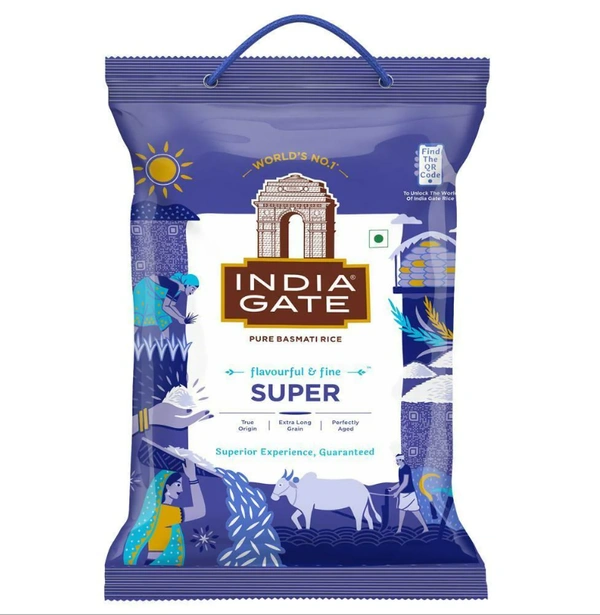 India Gate Super Basmati Rice  - 5kg