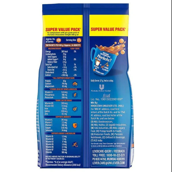 Horlicks Chocolate Delight  - 750grams
