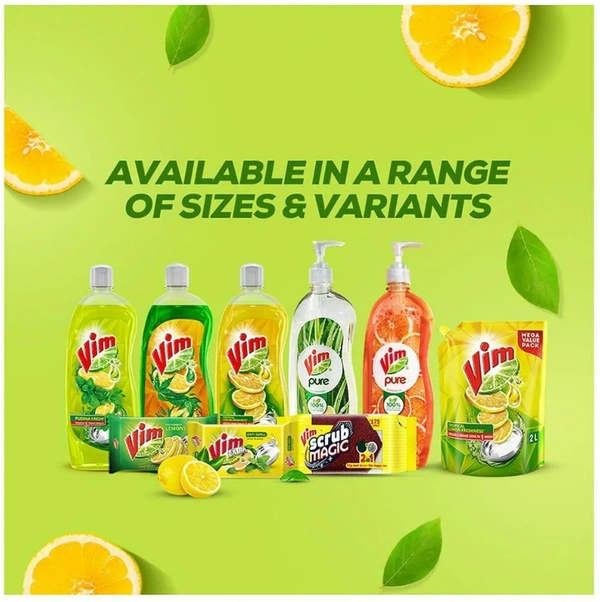 Vim Lemon Dishwash Liquid Gel - 750ml