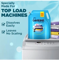  Genteel Godrej Genteel Matic Liquid Detergent Top Load Pouch:  - 2kg
