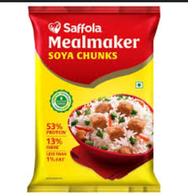  Saffola  Saffola Mealmaker Soya Chunks: - 400grams