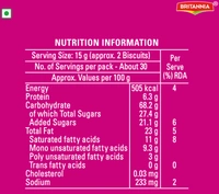 Britannia Britannia Good Day Fruit & Nut Cookies:  - 455grams
