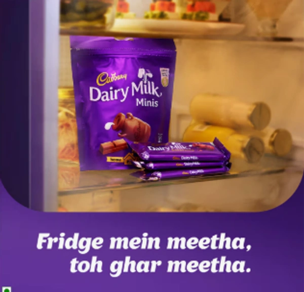 Cadbury Dairy Milk Cadbury Dairy Milk Chocolate Bar:  - 112gram
