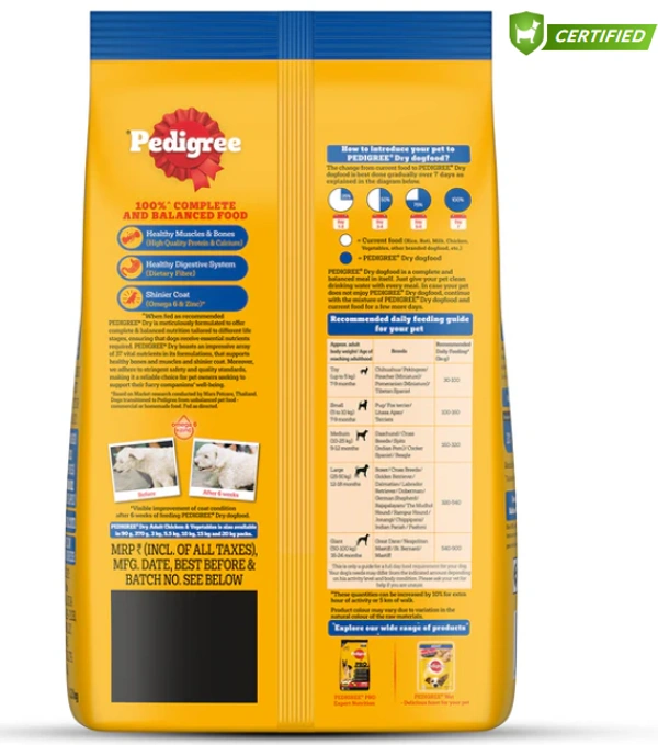 Pedigree Pedigree Adult Dogs - 10KG