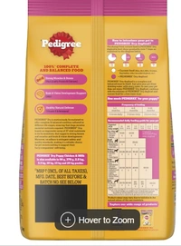  Pedigree Puppy Food - Chicken & Milk:  - 10kg