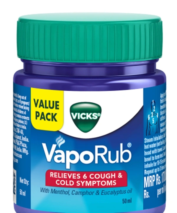  Vicks  Vicks Vaporub:  - 105ml