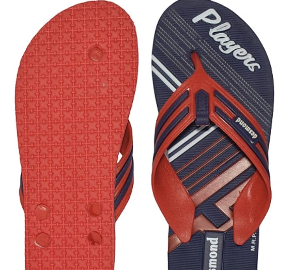 Desmond Desmond Grip-08 Mens Slipper - Navy Blue:Desmond Desmond Grip-08 Mens Slipper - 9, Navy Blue