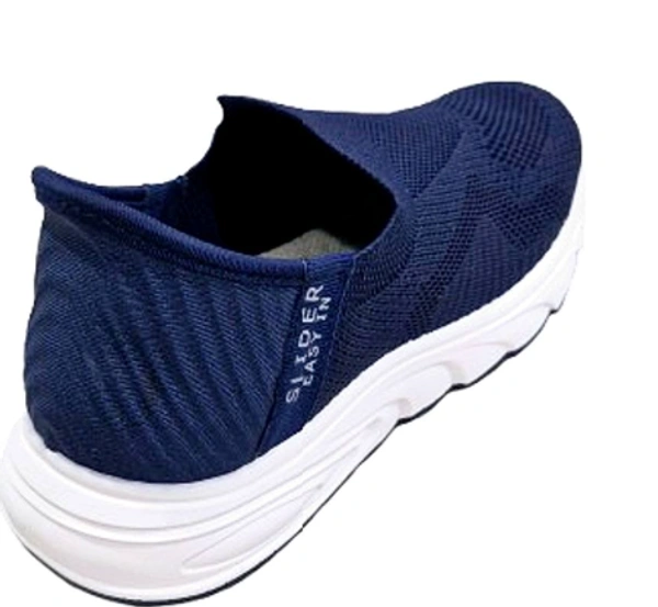  Comfort  Walk Comfort Walk Ladies Slider Shoes (Navy Blue): Size  - 41