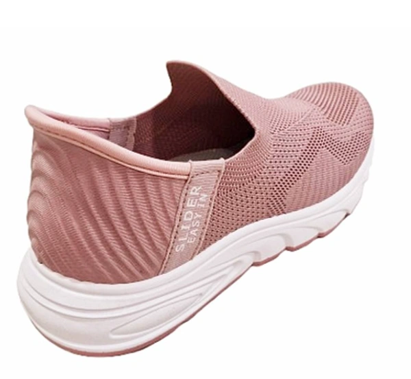 Comfort  Walk Comfort Walk Ladies Slider Shoes (Navy Blue): Size - 38