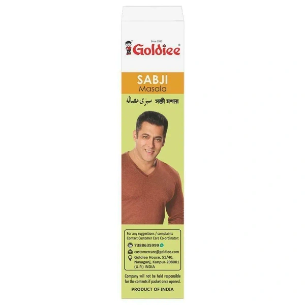 Goldiee Sabji Masala: 100 g - 100g