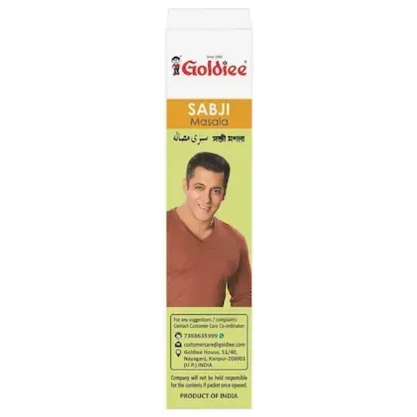  Goldiee Sabji Masala: 100 g - 100g
