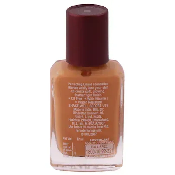  Lakme Lakme Perfecting Liquid Foundation - Marble: 27 ml - 27ml