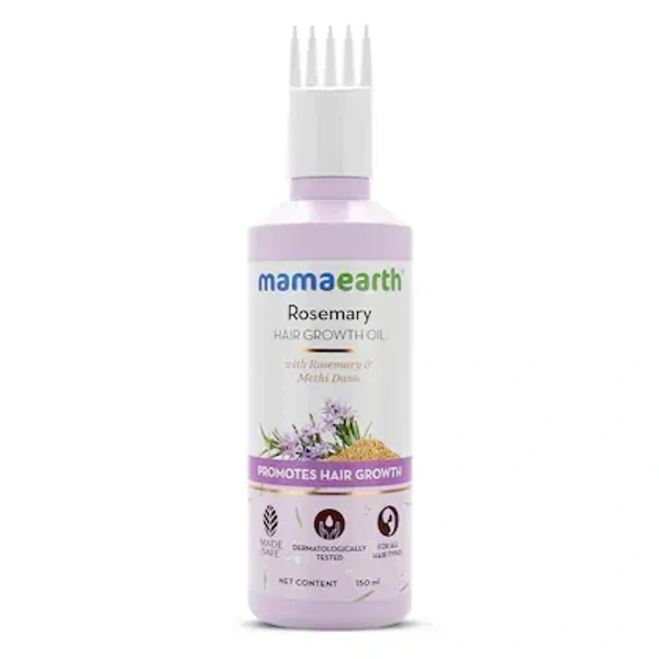  Mamaearth Rosemary Hair Growth Oil: 150 ml - 150ml