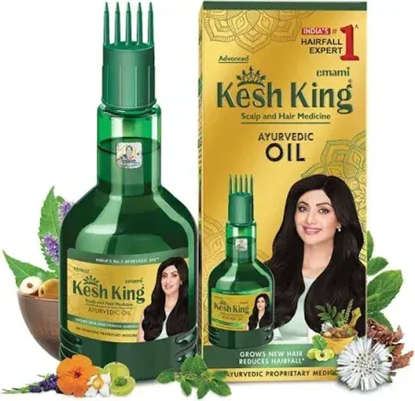 Emami Kesh King Scalp & Hair Medicine Oil: 200 ml - 200ml