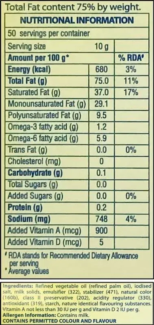 Delicious Fat Spread: 500 g - 500g