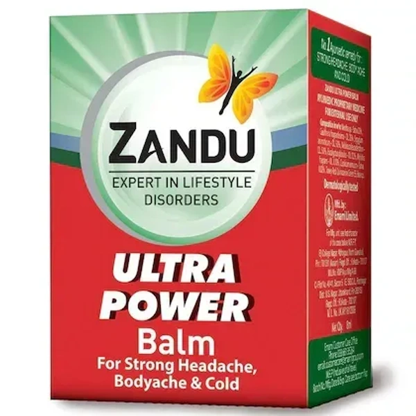  Zandu Zandu Balm Ultra Power: 8 ml - 8ml