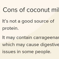 AIRmilk Vegun Coconut Milk - Pure White, 4.5/5_ It's because it take time to digest and have less protein as comparison to other approx.30%