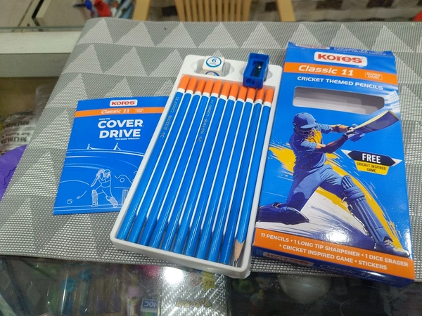 Kores Cricket Themed Pencils 