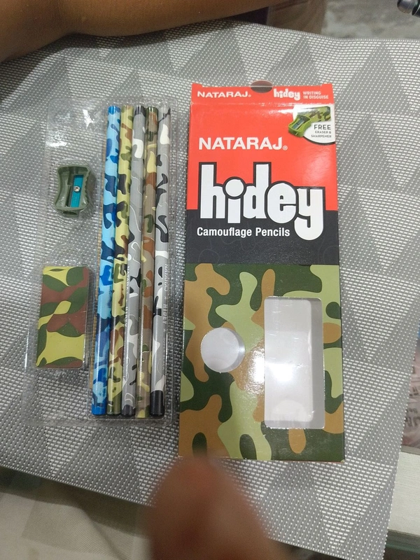 Hidey Camouflage Pencil Box 
