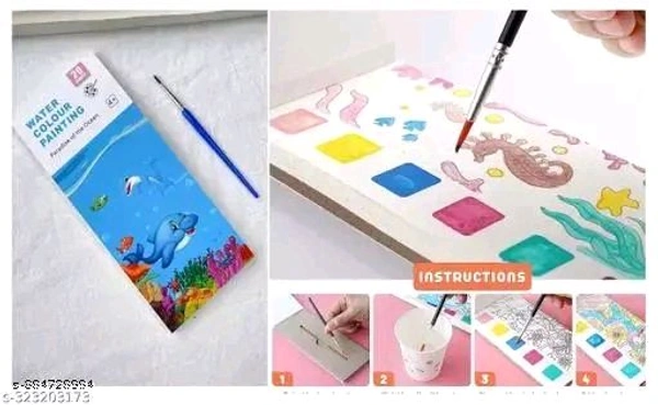 Water Colour Drawing Book 