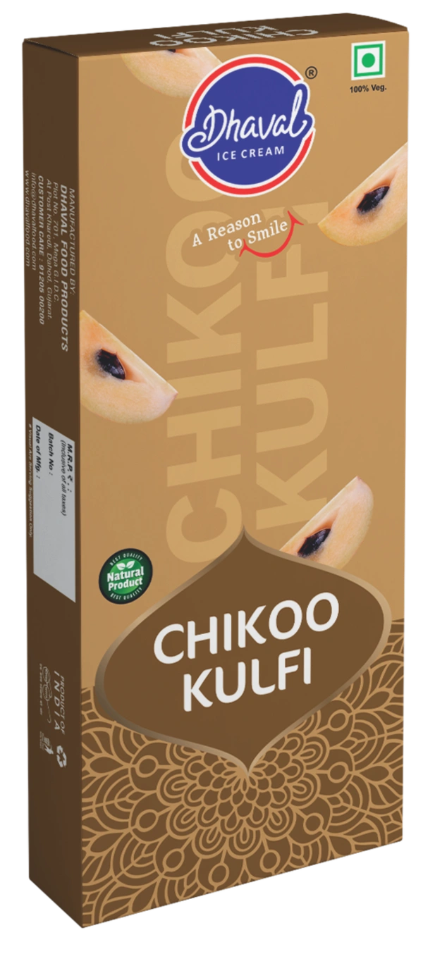CHIKOO KULFI