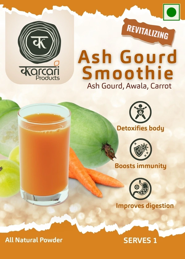 Ash Gourd Smoothie - celebration of luxury and vitality