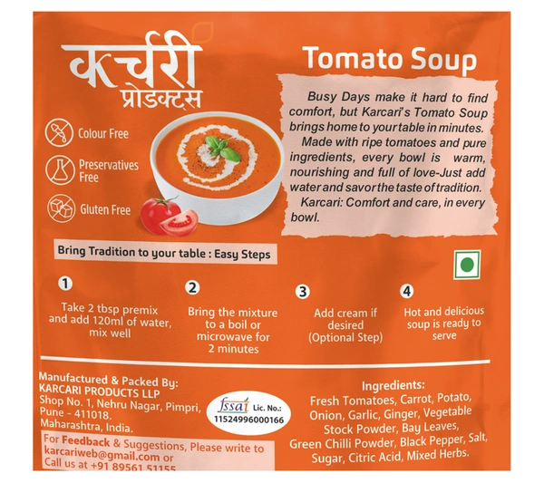 Tomato Soup - Taste the Freshness