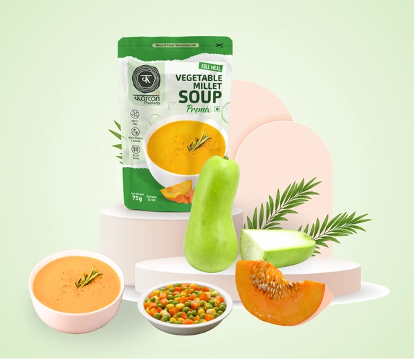 Vegetable-Millet Soup 