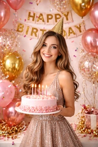 Birthday Celebration β Golden Moments - Premium