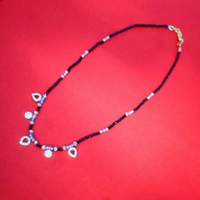 Stylish Black Beaded Mangalsutra Necklace