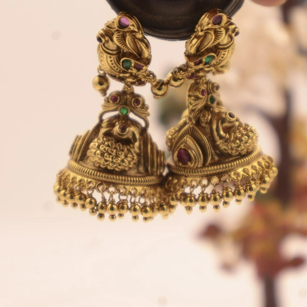 SILVER REPLICA ANTIQUE EAR RINGS