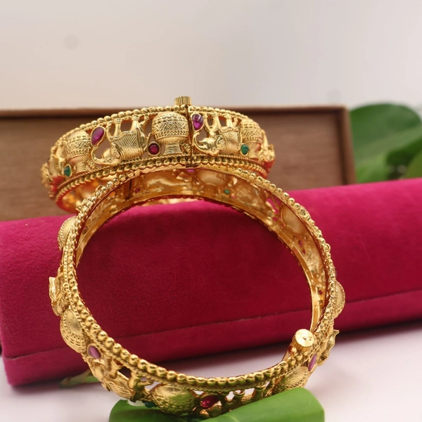 Traditional Floral Nakshi Bangles