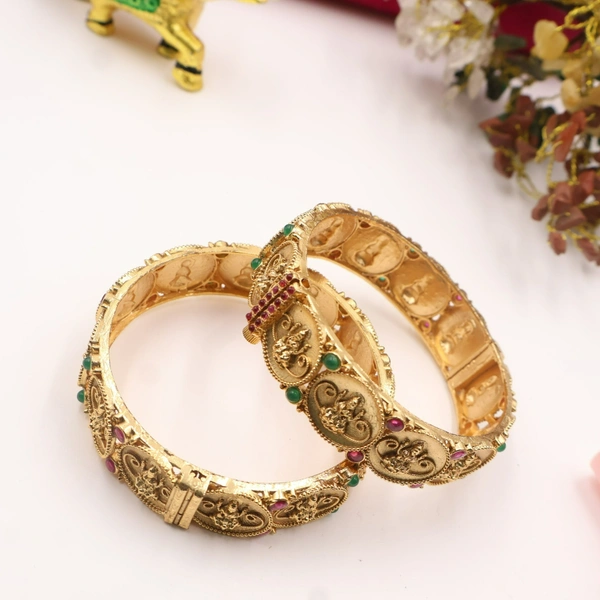 Goddess Lakshmi Antique Bangles