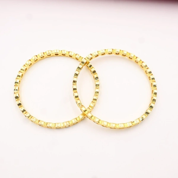 Elegant Stone-Studded Bangles