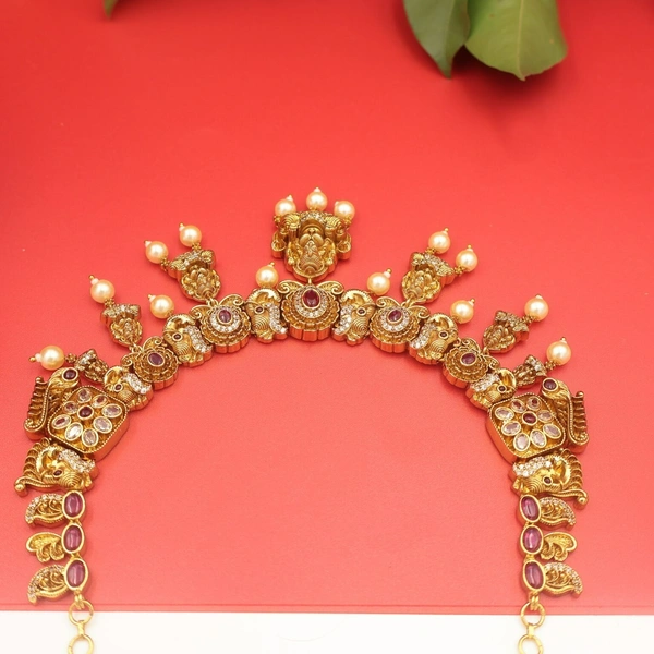 TEMPLE THEME NECKLACE SETT