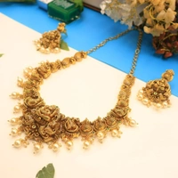 NAKSHI TEMPLE NECK SETT