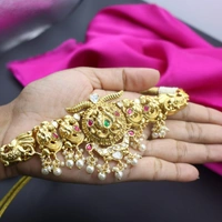Peacock Motif Antique Choker with Kemp & Pearl Detailing