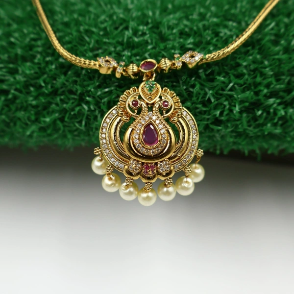 Regal Temple Design Necklace