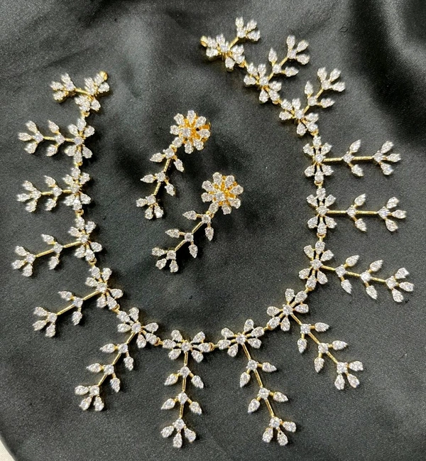 Stunning Real Diamond Necklace 