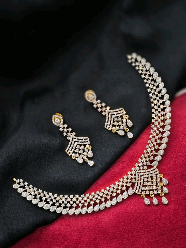 Stunning Real Diamond Necklace 