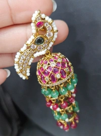 peacock earings