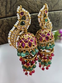 peacock earings