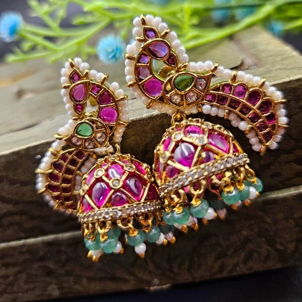 peacock earings